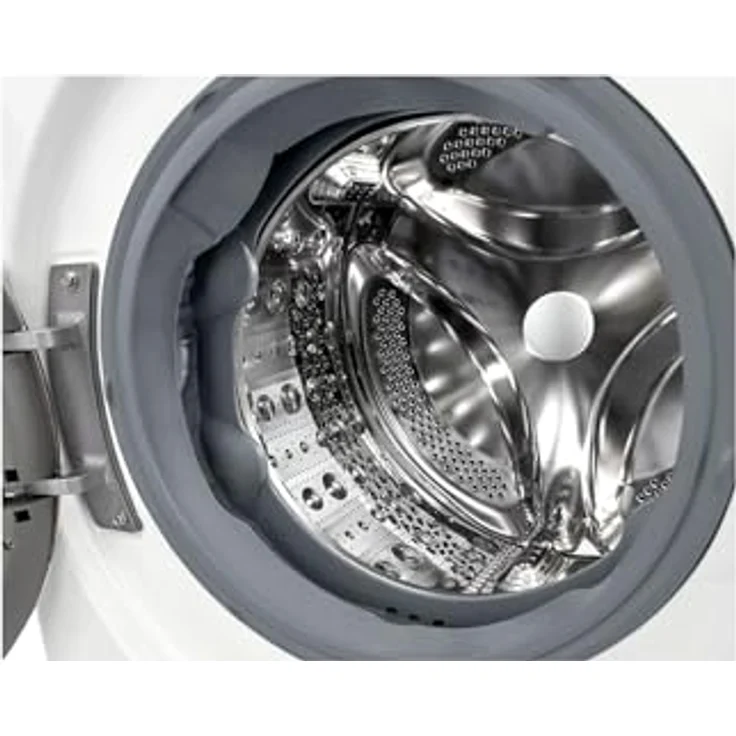 LG D4R7011TSWG Waschtrockner Freistehend, 11 kg Wasch- und 6 kg Trockenkapazität, 1400 U/min, Inverter Direct Drive, Schwarz-Weiß, Energieeffizienzklasse D – Bild 4