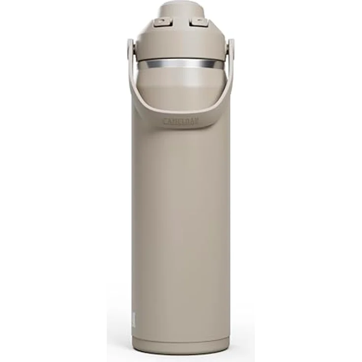 CAMELBAK Thrive Chug Wasserflasche, isolierter Edelstahl, 740 ML, auslaufsicher, leicht zu tragen, Stein – Bild 2