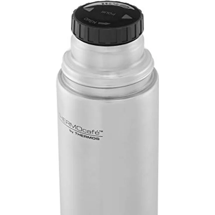 Thermos ThermoCafé Edelstahl Flachmann (1000 ml) – Bild 2