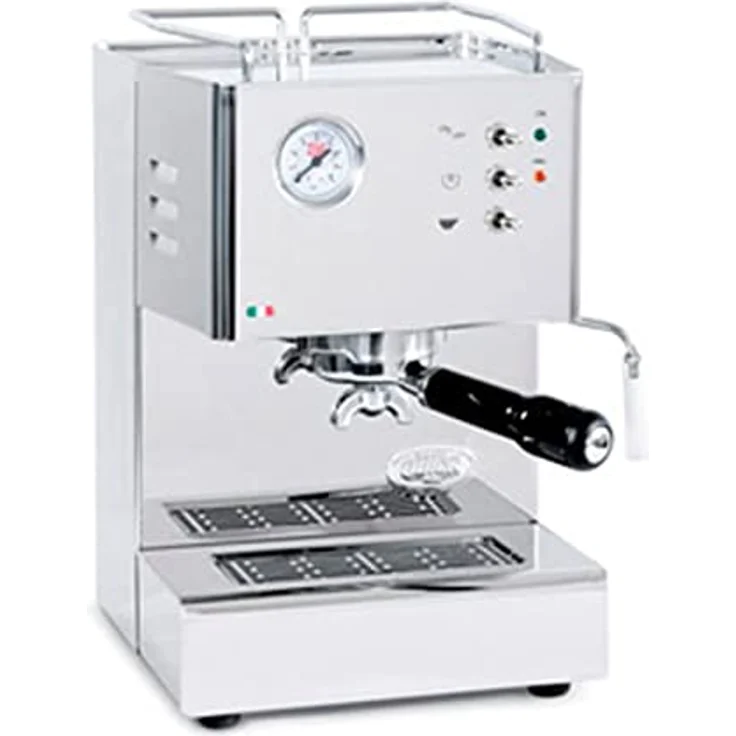 Quick Mill Orione Espressomaschine Edelstahl poliert, Einkreiser mit Thermoblock und hochwertigem Design – Bild 2