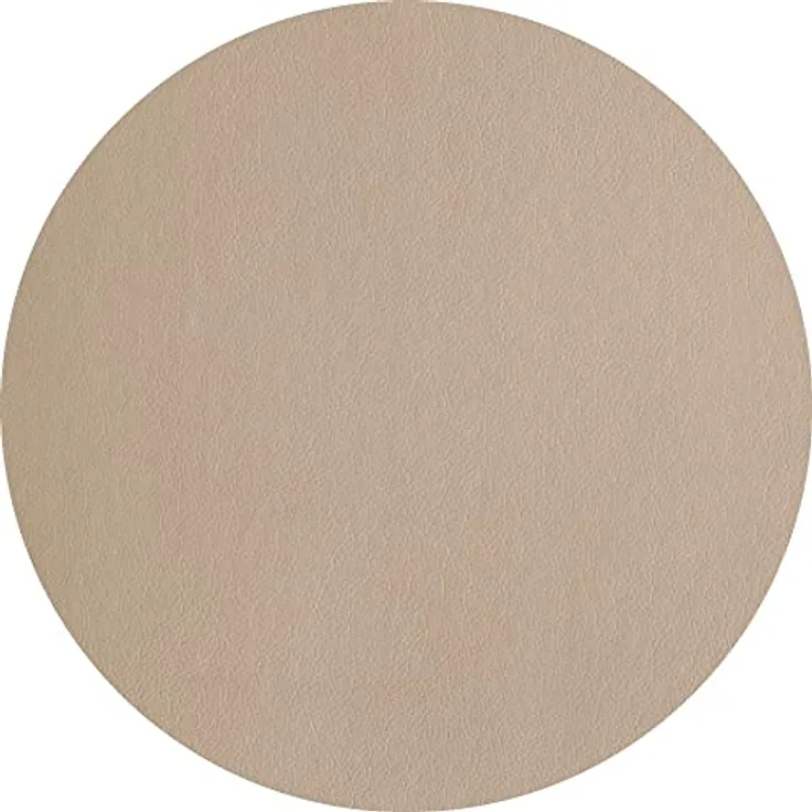 ASA Leder Tischset, PVC, beige, 38 cm