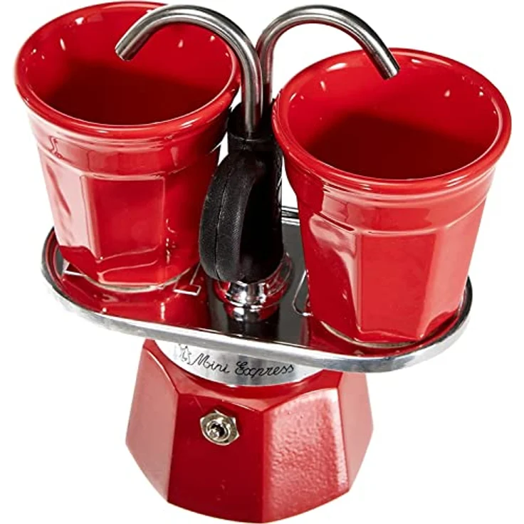 Bialetti Espressokocher Bialetti Mini Express Red – Bild 2