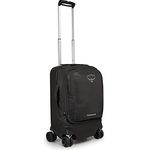 Osprey Transporter Hardside Hybrid 36L, Schwarz, Erweiterbarer Trolley mit Laptopfach bis 13 Zoll