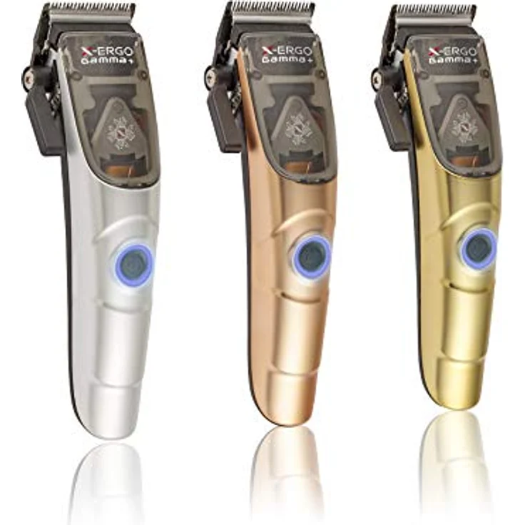GAMMAPIU' GAMMAPIú X-ERGO Elektrorasierer für Herren, Clipper Profi, Klinge Taper 45 mm, DLC Black Diamond Carbon, Herrenrasierer mit Klingeneinstellung, lange Akkulaufzeit, Haarschneider 8 Kämme – Bild 2