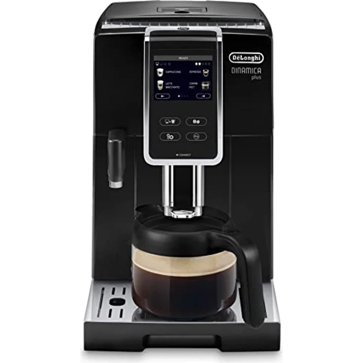 De'Longhi ECAM 370.85.B Dinamica Plus Kaffeevollautomat, Display, Tassenwärmer, 1450 Watt, mit Milchsystem und integriertem Mahlwerk – Bild 2