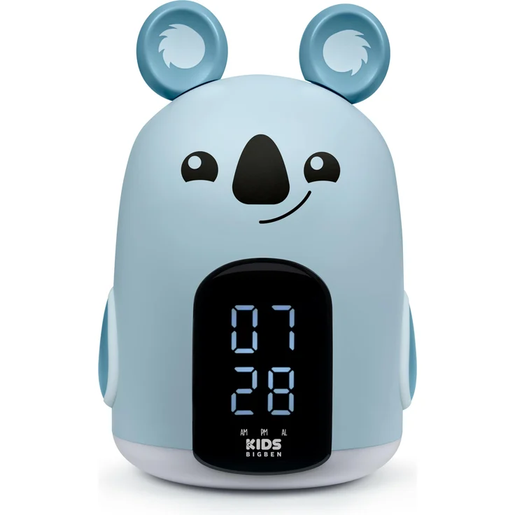 Bigben Koala Wecker mit Nachtlicht, für Kinder, einfach bedienbar – Bild 1