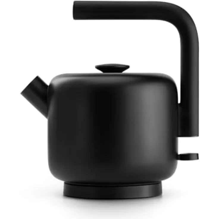 Fellow Clyde Electric Kettle - 1,5 Liter Kapazität - Stainless Steel, Modern Twist On Stovetop Design - Warm Water for Ramen, Oatmeal, Tea, Coffee & more - Large Capacity