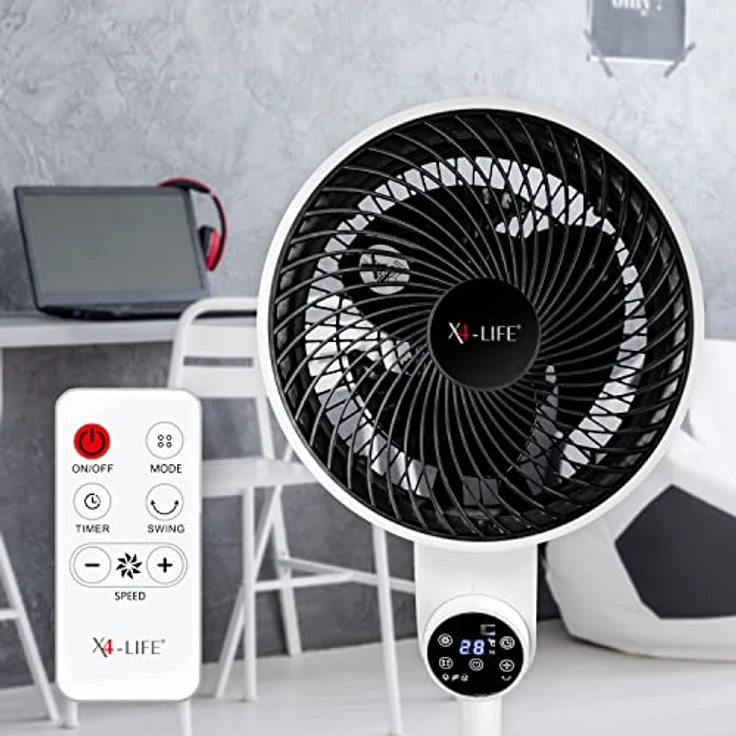 X4-LIFE Floor Fan Pinguin DX der Bodenventilator für die komplette Wohnung - flüsterleise - effizient - sparsam und flexibel – Bild 5