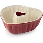 Tescoma MOLDE CORAZON CERAMICA DELICIA, Backform mit Herzform aus Keramik