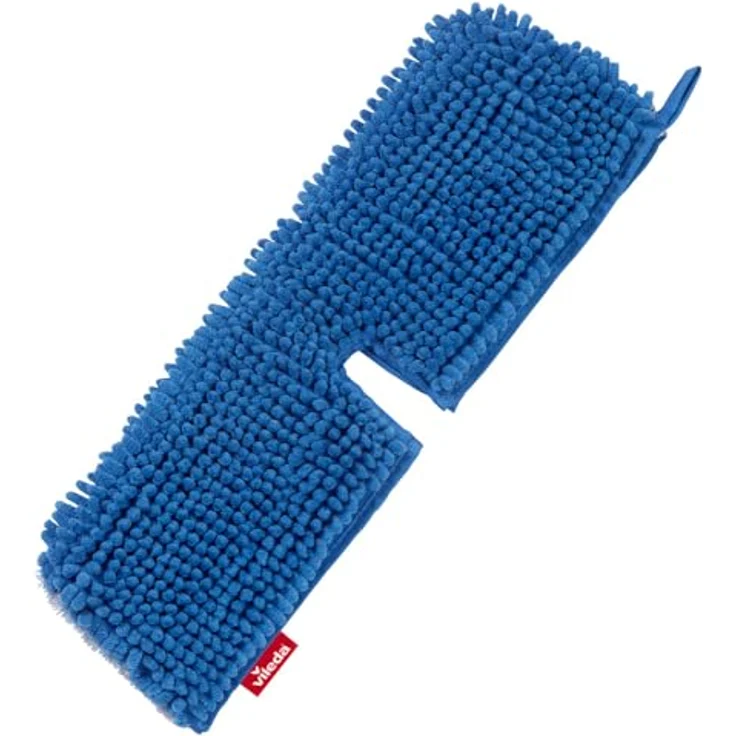 Vileda Flip Mop Pet Pro, Mikrofaser, 3x höhere Tierhaarentfernung, rot, groß – Bild 2