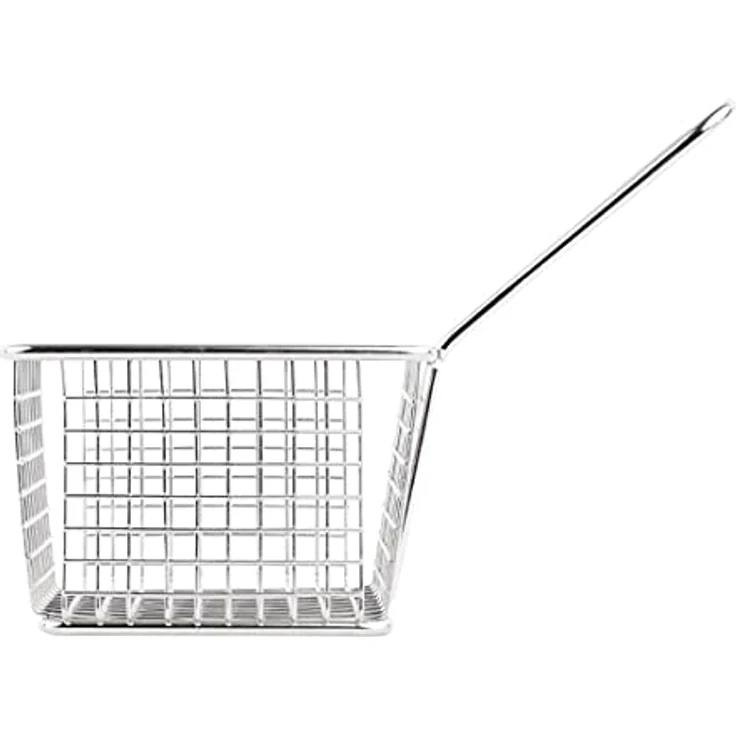 Assheuer + Pott APS 40621 Servier-Frittierkorb SNACKHOLDER, Edelstahl, 13 x 10,5 cm, Höhe 9 cm – Bild 2