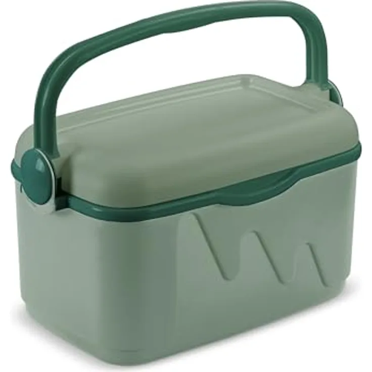Curver Kühlbox 10 l, robuste Konstruktion mit praktischem Bügelgriff, in Blau