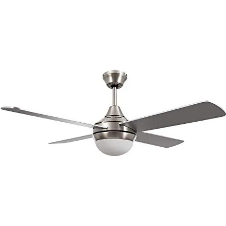 Ledkia Lightning Deckenventilator mit Lampe Ledkia Navy 60W Nickel A++