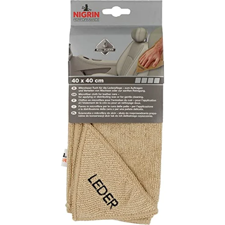 NIGRIN 71115 Microfasertuch Leder 40 x 40 cm – Bild 2