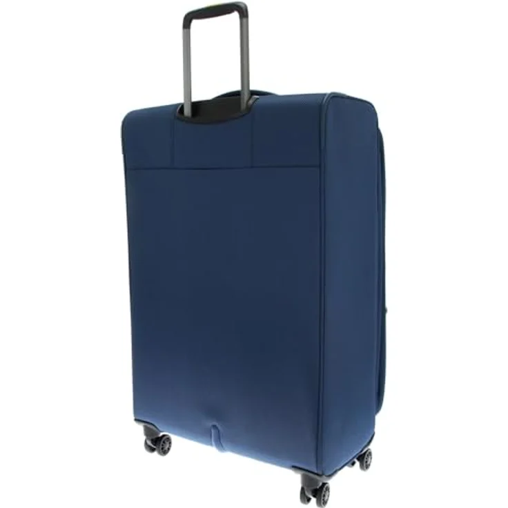 Mandarina Duck Zephyr Trolley Large EXP, Trolley grande espandibile in tessuto morbido ad effetto 3D, leggero e pratico, blu – Bild 4