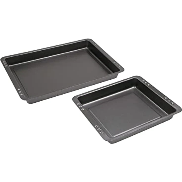 Backblech-Set Auflaufformen-Set 2 in1 CHG Made in Germany, 42,0 x 29,0 x 4 cm und 29,0 x 23,0 x 4,0 cm – Bild 2