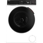 SHARP Waschmaschine ES-WNFB814CWDA-DE, 8 kg, Energieeffizienzklasse A, 1400 U/min, Inverter Motor, AquaStop, Dampffunktion, WiFi-Steuerung, Super Silent, Weiß