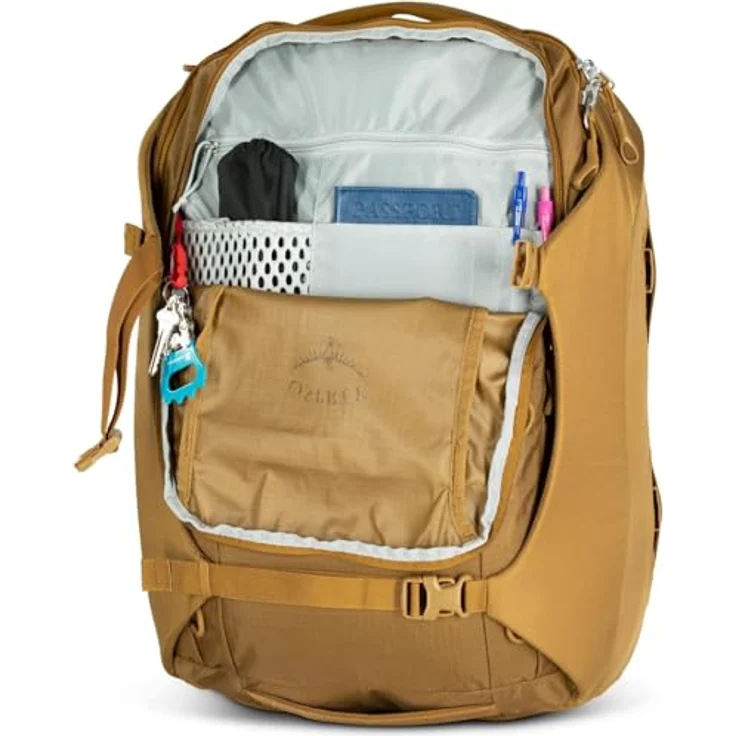 Osprey Sojourn Reiserucksack 44 cm, braun, aus 100% Nylon, 37 x 27 x 44 cm – Bild 11