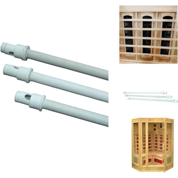 LinJa Keramikstrahler Infrarotstrahler 400 Watt 55cm für Infrarotkabine – Bild 1