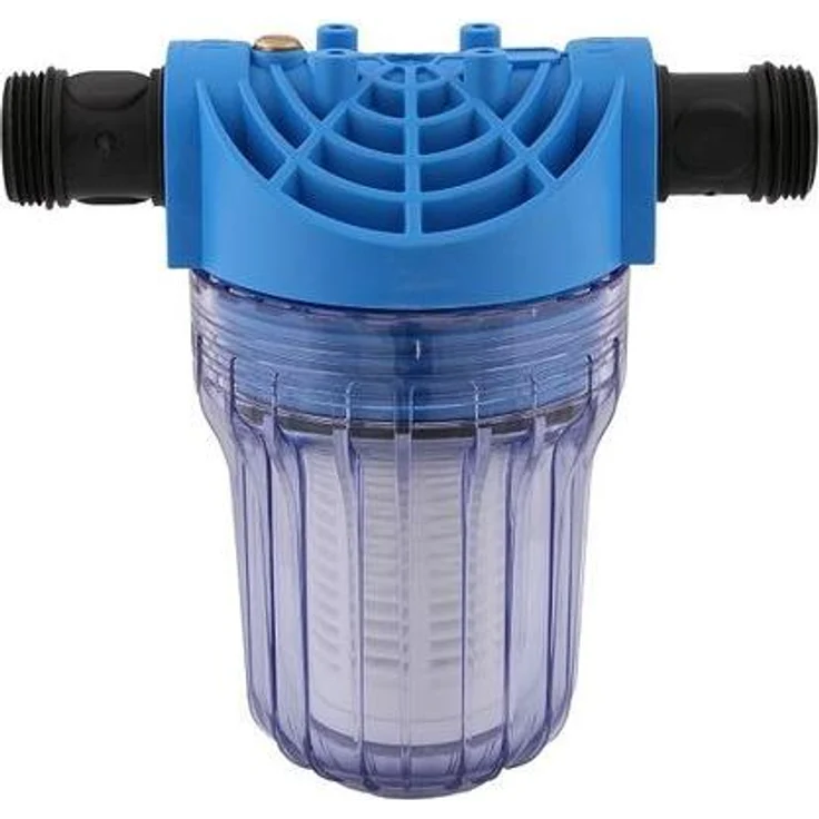 SCHLÖSSER JS Vorfilter für E-Pumpen, für Hauswasserpumpen, 1" x 1" x 9 3/4"