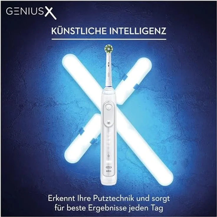 Oral-B Oral-B Genius X Elektrische Zahnbürste, weiß – Bild 3