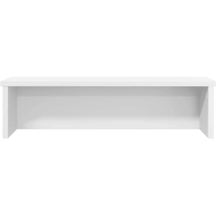 vidaXL Küchenregale Stapelbar 2 STK. Weiß 50x15x16 cm, Küchen-Aufbewahrungsregal, Gewürzregal, Regal, Organizer Küche mit stapelbarem Design und starkem Holzwerkstoff – Bild 5