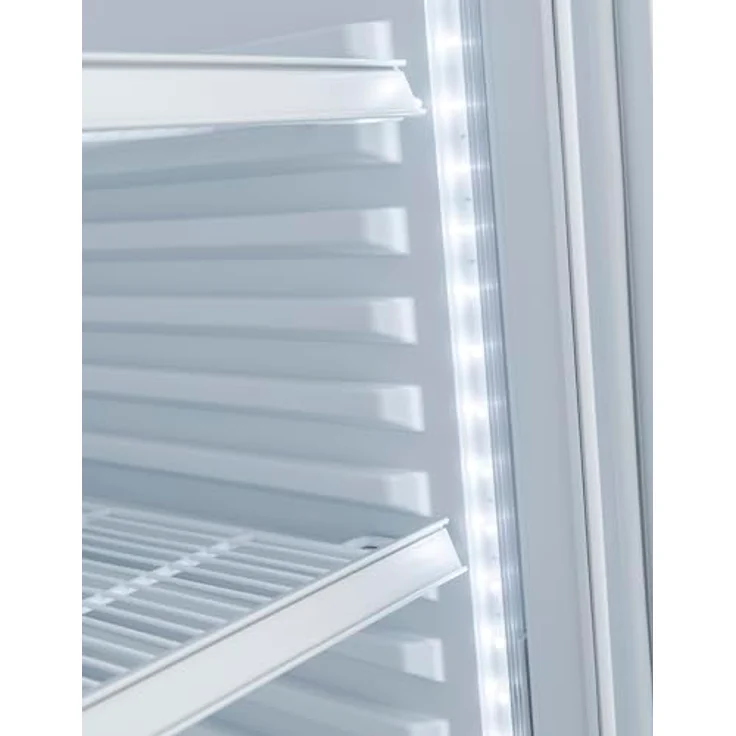 METRO Professional Getränkekühlschrank GSC2350, Glastür, 324L, weiß, 1.62 kWh/24h, 4 verstellbare Einlegeböden, LED-Beleuchtung, geeignet für Gastronomie und Bar – Bild 5