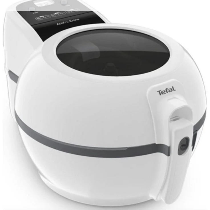 Tefal Heißluftfritteuse Actifry Extra FZ720015, Heißluftfritteuse mit High Speed Airflow, 1,2 kg Kapazität, schwarz – Bild 1