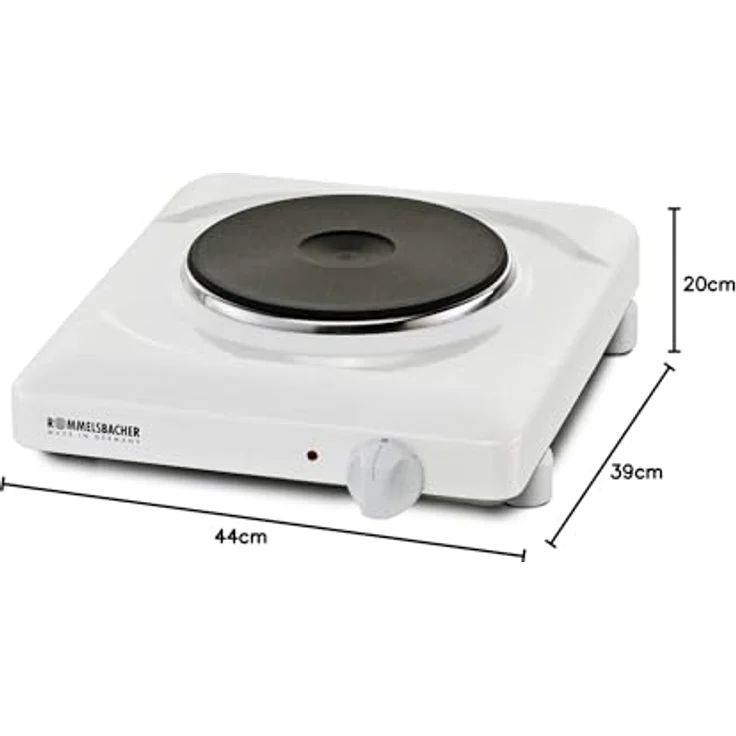 Rommelsbacher THS 1590 1500W, Kochplatte, Betriebsart elektrisch, Breite 28,5 cm – Bild 5