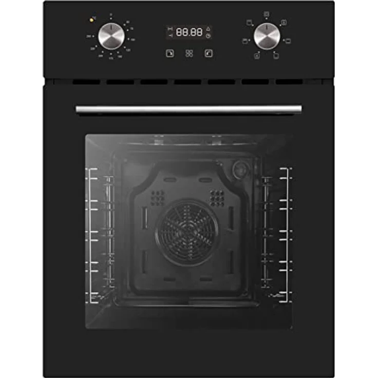 PKM Backofen nur 45 cm breit Einbau Umluft Teleskopauszug Timer - Preisvergleich – Bild 1