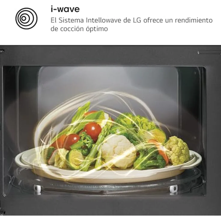 LG MH6042D Mikrowelle, Standgerät, 600 Watt, 20 L Garraum, LED-Display, 5 Leistungsstufen, schwarz – Bild 5