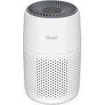 LEVOIT HEPA Luftreiniger mit Aromatherapie, 7 Watt energiesparend, Air Purifier mit 3 Geschwindigkeiten gegen Schimmel Staub Tierhaare bis zu 0,3 μm für Allergiker Schlafzimmer, 25dB, Weiß