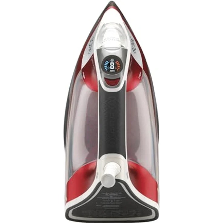 Solac CVG9611 Dampfbügeleisen, 3000 W, 200 g/min Dampfstoss, Schwarz-Rot-Weiss, mit Antihaft-Bügelsohle und Kalkschutzsystem – Bild 3