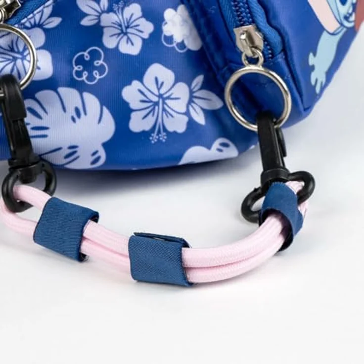 Artesanía Bauchtasche Disney Stitch, Gürteltasche aus 100% Polyester, 25x11x1,6cm – Bild 4