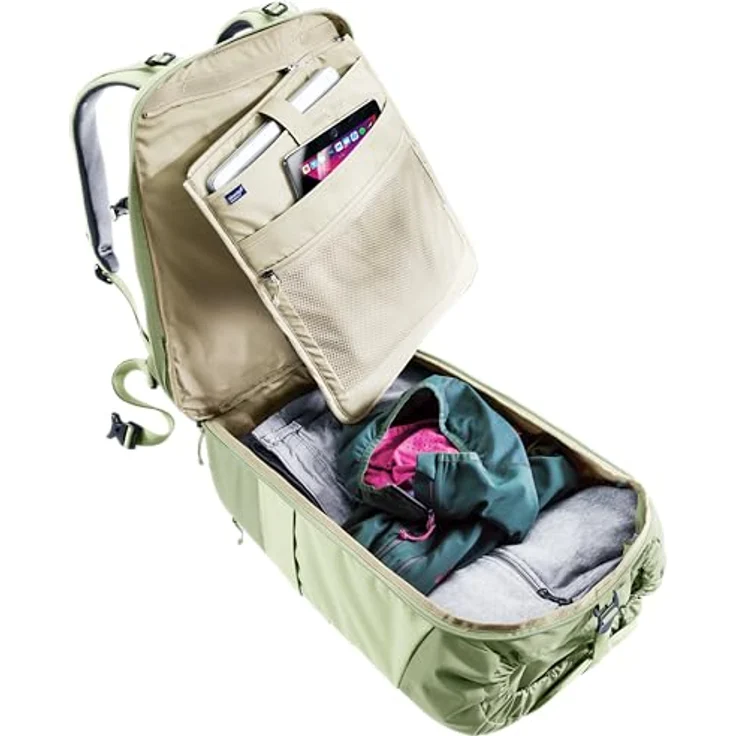 deuter Freizeitrucksack UTILION 34+5, bequemer Allrounder mit gepolsterten Schulter- und Hüftgurten, Tablet-Fach, leichtes Material – Bild 6