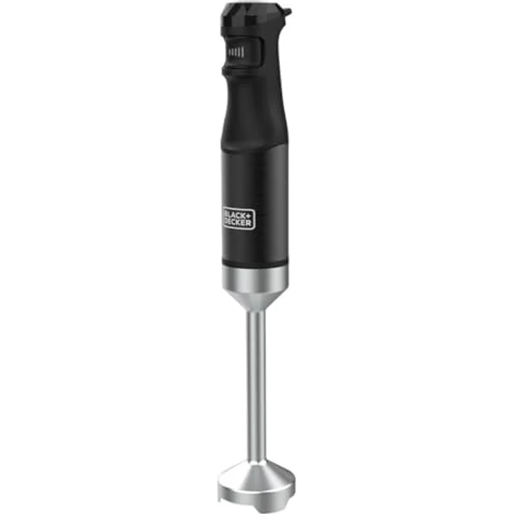 Black & Decker Stabmixer Black+Decker BXHBA1501E, Stabmixer, Schwarz, Transparent – Bild 3