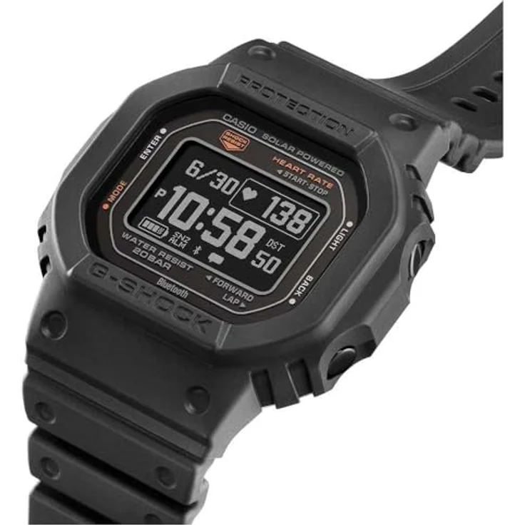 Casio G-Shock G-Squad Digitaluhr Solar Schwarz DW-H5600-1ER – Bild 5