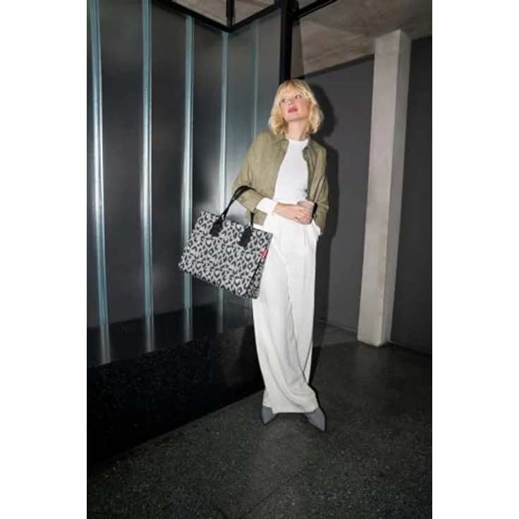 REISENTHEL® Shopper Daily Shopper - Moderner Shopper 42 cm (leo nero) – Bild 6