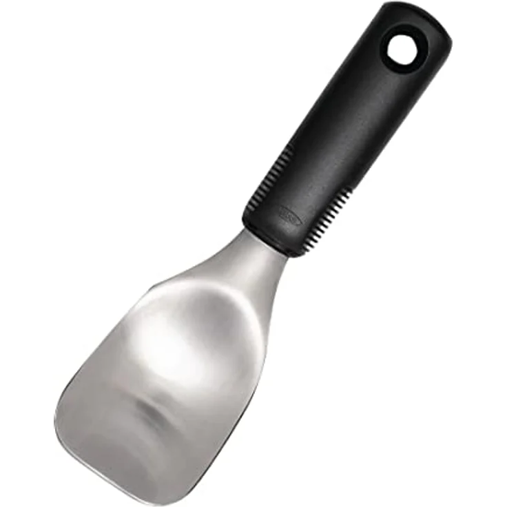 OXO Good Grips Robuster Portionierer für Eiscreme – Edelstahl – 6,9 cm x 23,1 cm – Bild 1