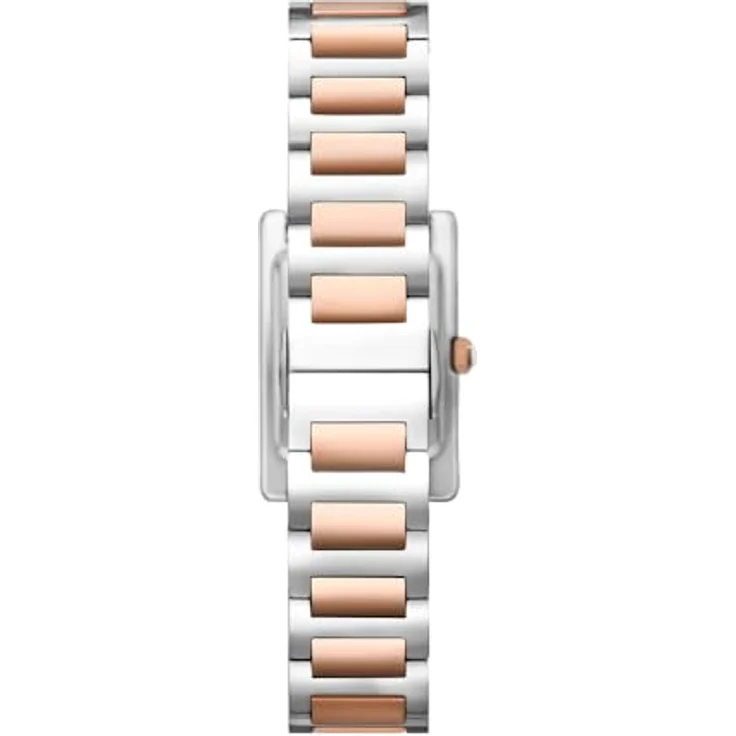 Emporio Armani Damen Quarz Uhr mit Edelstahl Armband AR11626, 32mm Gehäuse, 2-Zeiger-Analoganzeige, Perlmutt-Zifferblatt, wasserdicht bis 50m – Bild 4