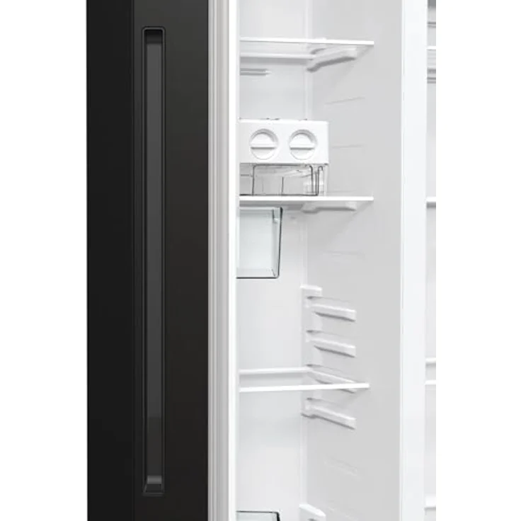 Gorenje NRR 9185 EABXLWD Side-by-Side-Kühlschrank, freistehend, schwarz, NoFrost, Breite 91 cm, Energieklasse E – Bild 13