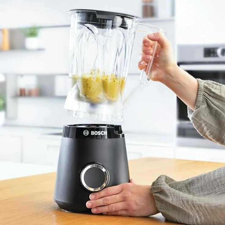Bosch MMB6141B Standmixer, 1200W,  1,5L Kapazität, schwarz – Bild 3