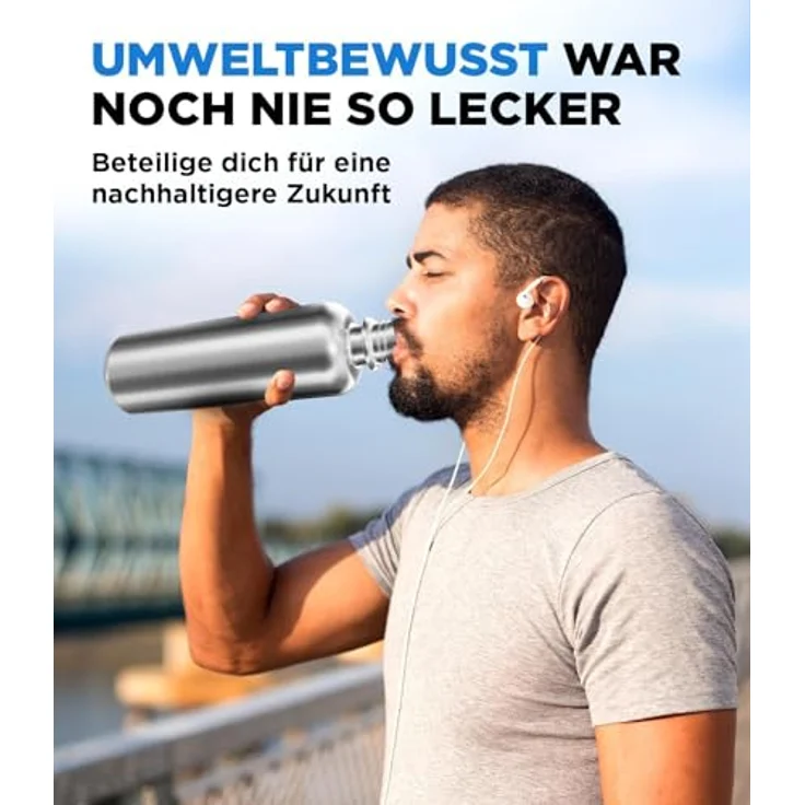 MATE OF STEEL Moby-Dick - 1.0L Edelstahl-Flasche für SodaStream – Bild 5