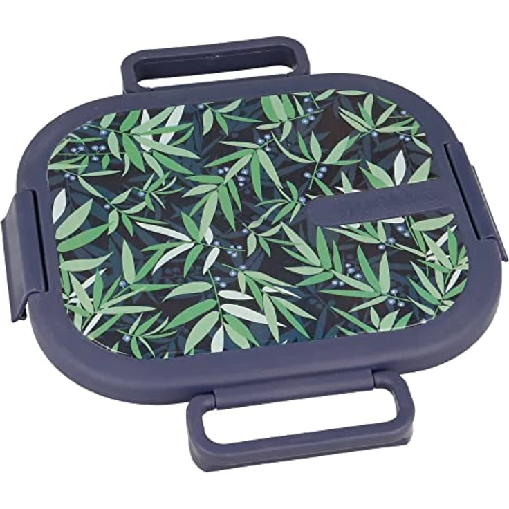 Quokka Kai, Lunchbox aus Edelstahl, umweltfreundlich, blau, großes Fassungsvermögen – Bild 3
