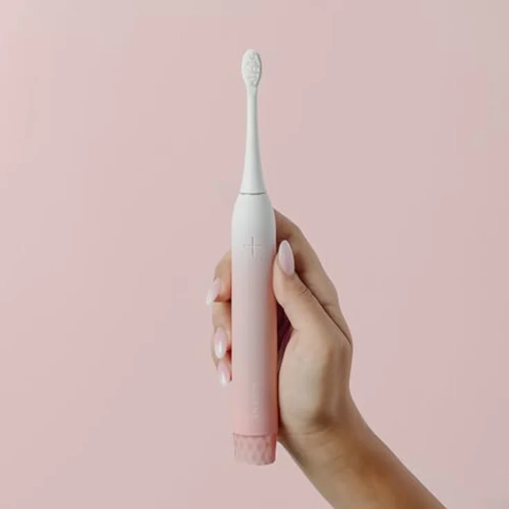 Be Lucent Lucent Prism Elektrische Zahnbürste – Mit automatischer Aktivierung, 60 Tage Akkulaufzeit, Smart-Timer, Drucksensor, kabelloses Laden, wasserdicht IPX8, Pink Bliss – Bild 5