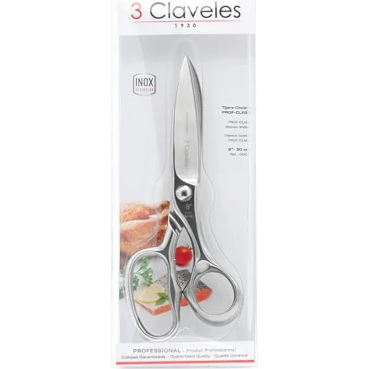 3 Claveles 423 - Profi-Küchenschere, Edelstahl, 20,32 cm – Bild 4
