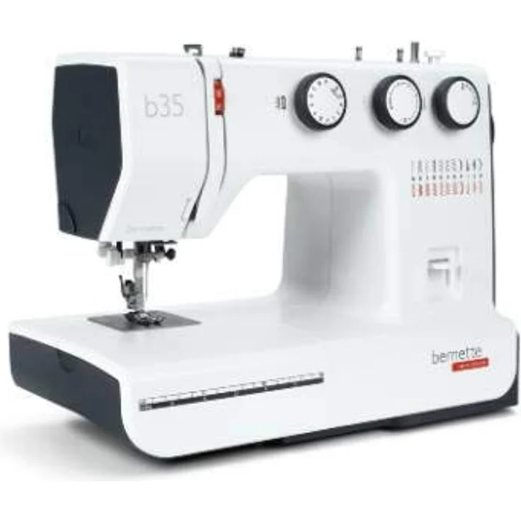 Bernette Nähmaschine Bernette b35, mechanisch mit 23 Stichen und automatischem Knopfloch, inkl. 7 Nähfüßen – Bild 2
