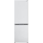 SHARP Kühl-Gefrierkombination SJ-BA09RMXWC-EU/Breite 60 cm/Kühlteil 207 L/Gefrierteil 88 L/AdvancedNoFrost/DualControl/Weiß