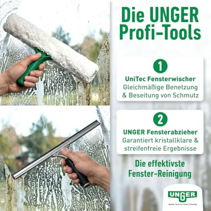 Unger Pro Glasreinigungsset AKG14 4 in 1 Neu Fensterwischset – Bild 4