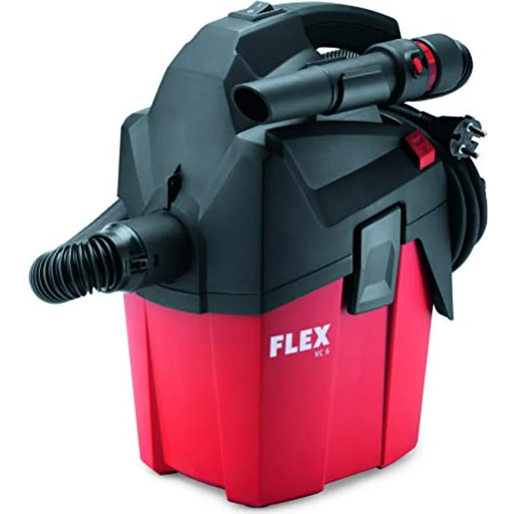 Flex VC 6 L MC 18.0 Staubsauger (kompakter Sauger mit manueller Filterabreinigung, 6L, Klasse L, mit Hochleistungsturbine, Industriesauger) 481491 – Bild 3